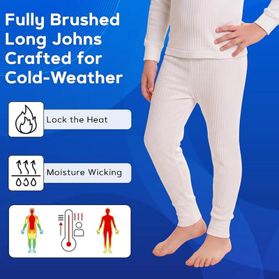 Octave® Boys Thermal Underwear Long Pants