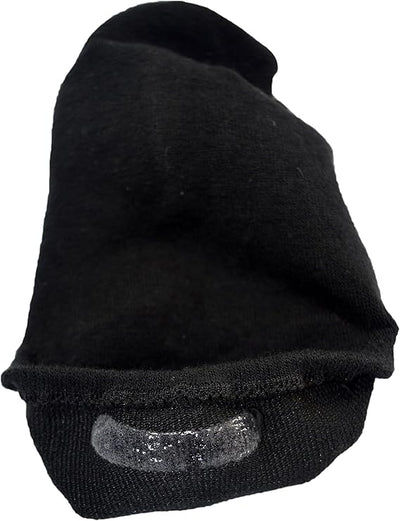 OCTAVE Adults Unisex Plain Invisible Trainer Liner Socks - 12 Pack White