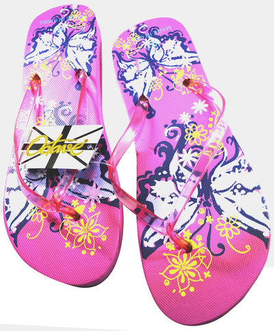 OCTAVE Ladies Summer Beach Wear Flip Flops - Butterfly Design