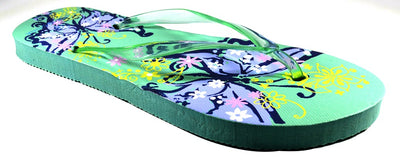 OCTAVE Ladies Summer Beach Wear Flip Flops - Butterfly Design