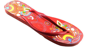 OCTAVE Ladies Summer Beach Wear Flip Flops - Mandala Design