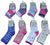 Pack of 6 : MABINI® New Born Baby To Girls Cotton Rich Computer Socks In Colourful Assorted Designs