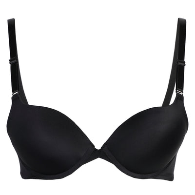 Passionelle® Womens Seamless 2 Cup Sizes Bigger Padded Push Up Bras - Pack of 3