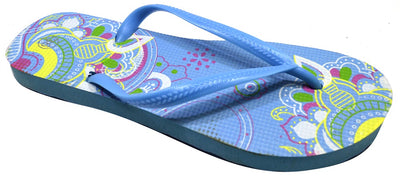 OCTAVE Ladies Summer Beach Wear Flip Flops - Mandala Design