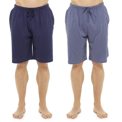 Octave Mens Soft Cotton Lounge Shorts - Pack of 2