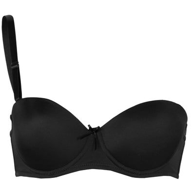 Passionelle® Womens Smoothly Padded Strapless Multiway Push Up Bras - Pack of 6