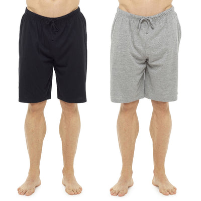Octave Mens Soft Cotton Lounge Shorts - Pack of 2