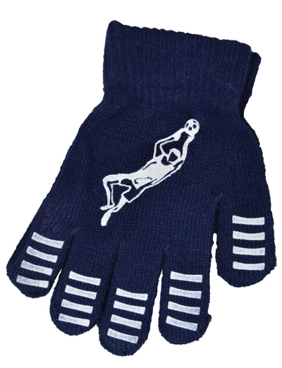 OCTAVE Boys Football Design Magic Gripper Gloves - Various Colours