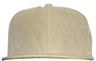 OCTAVE Unisex Baseball Cap Hat - Plastic Snap Strap Closure - Stone