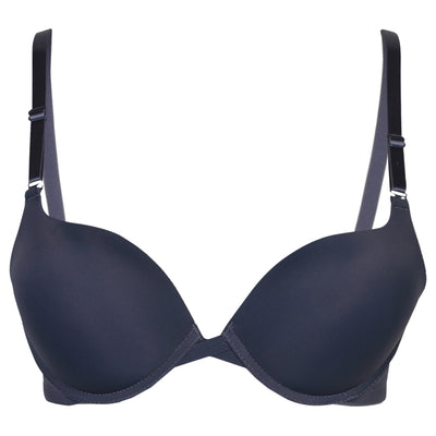 Passionelle® Womens Seamless 2 Cup Sizes Bigger Padded Push Up Bras - Pack of 3
