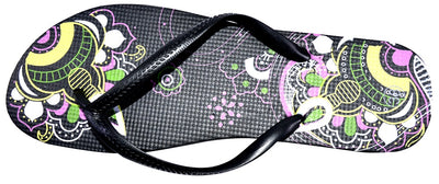 OCTAVE Ladies Summer Beach Wear Flip Flops - Mandala Design