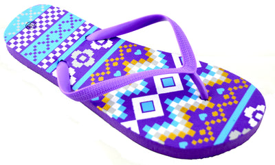 Aztec Waves Design - Purple