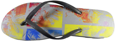 OCTAVE Ladies Summer Beach Wear Flip Flops - Tropical Design