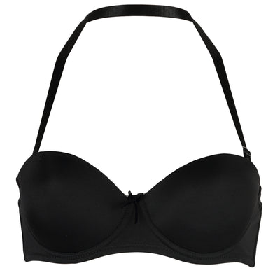 Passionelle® Womens Smoothly Padded Strapless Multiway Push Up Bras - Pack of 6