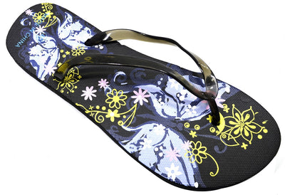 OCTAVE Ladies Summer Beach Wear Flip Flops - Butterfly Design