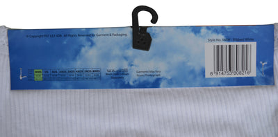 3 PACK : Womens Passionelle® Ribbed White Colour Super Soft Cotton Full Briefs