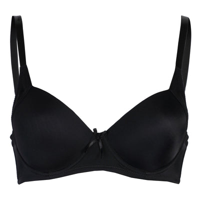 Passionelle® Womens Classic Lingerie Designer Seamless T-Shirt Bras - Pack of 6