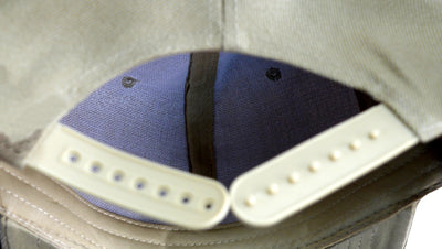 OCTAVE Unisex Baseball Cap Hat - Plastic Snap Strap Closure - Stone