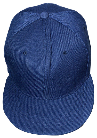 OCTAVE Unisex Baseball Cap Hat - Plastic Snap Strap Closure - Navy