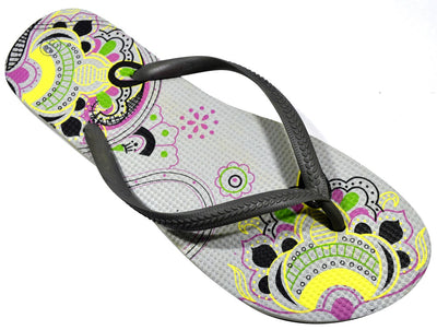 OCTAVE Ladies Summer Beach Wear Flip Flops - Mandala Design