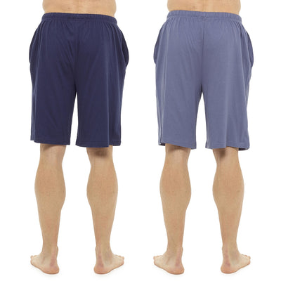Octave Mens Soft Cotton Lounge Shorts - Pack of 2