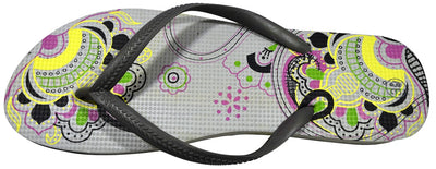OCTAVE Ladies Summer Beach Wear Flip Flops - Mandala Design