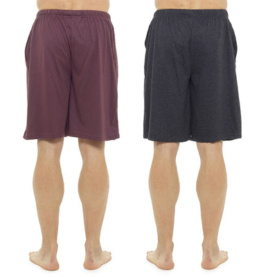 Octave Mens Soft Cotton Lounge Shorts - Pack of 2