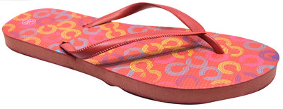 OCTAVE Ladies Summer Beach Wear Flip Flops - Links Design