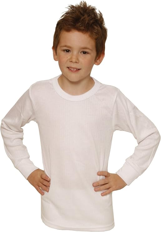 Octave® Boys Thermal Underwear Long-Sleeved Vest
