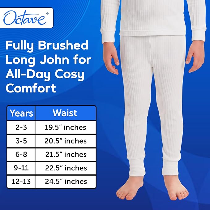 Octave® Boys Thermal Underwear Long Pants