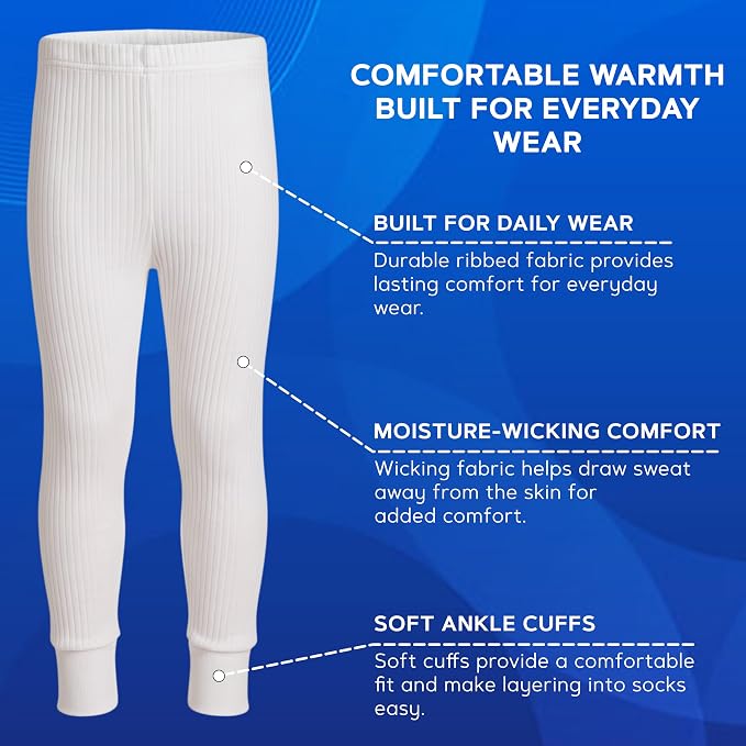 Octave® Boys Thermal Underwear Long Pants