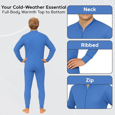 Octave® Adult Unisex Thermal Underwear All-In-One Union Suit