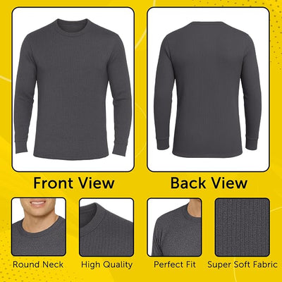 Octave® Mens Thermal Underwear Long-Sleeved Vest