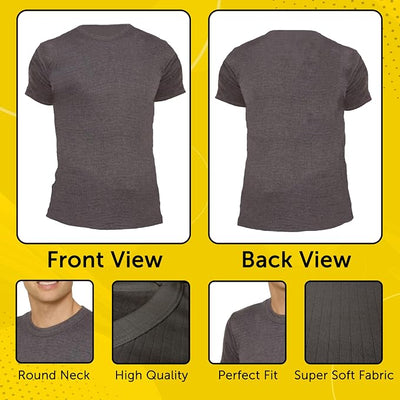 Octave® Mens Thermal Underwear Short-Sleeved Vest