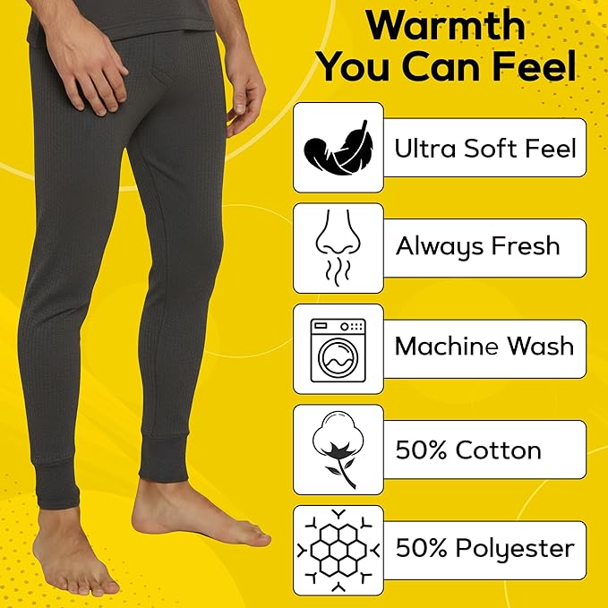 Octave® Mens Thermal Underwear Long John