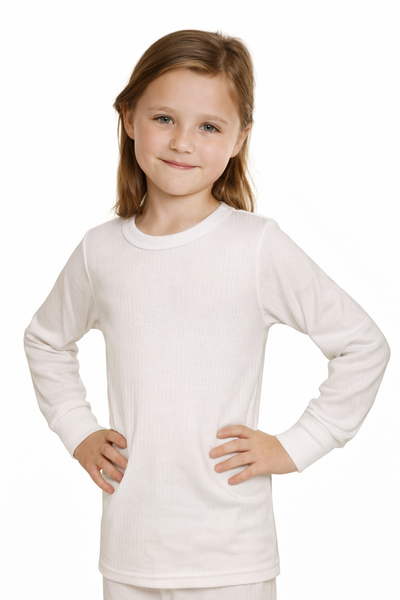 Octave® Girls Thermal Underwear Long-Sleeved Vest