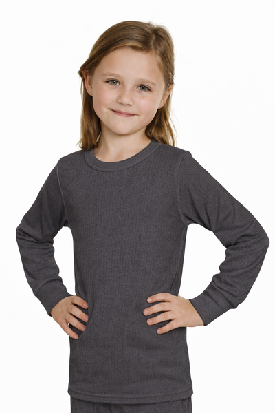 Octave® Girls Thermal Underwear Long-Sleeved Vest