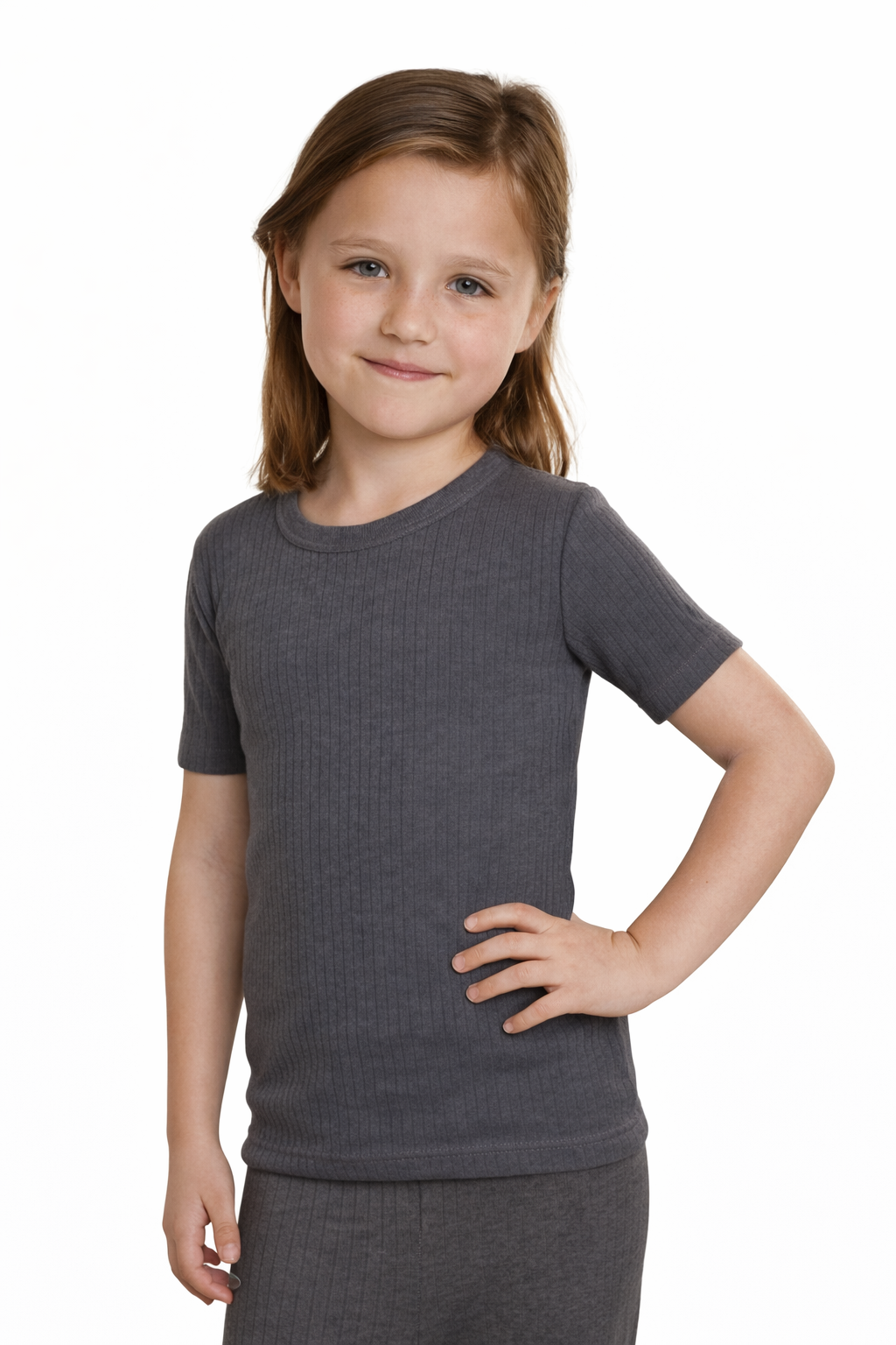 Octave® Girls Thermal Underwear Short-Sleeved Vest