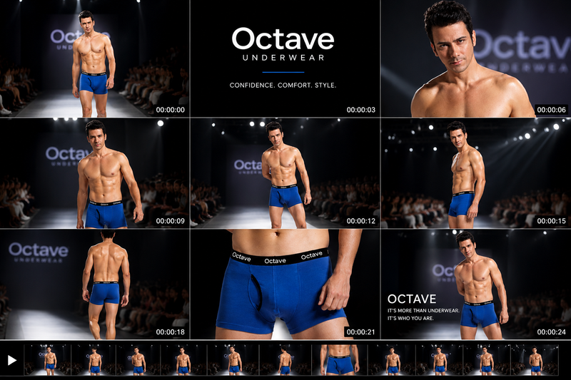 Octave® Mens Designer Boxer Shorts - Pack of 2