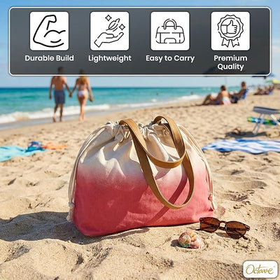 OCTAVE Ladies Summer Beach Bags - Ombre Effect
