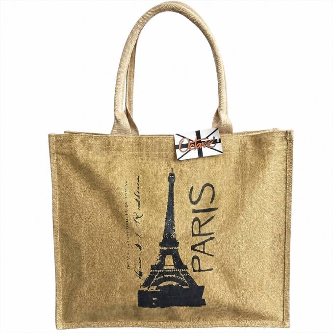 OCTAVE Ladies Summer Beach Tote Handbag - Paris Design