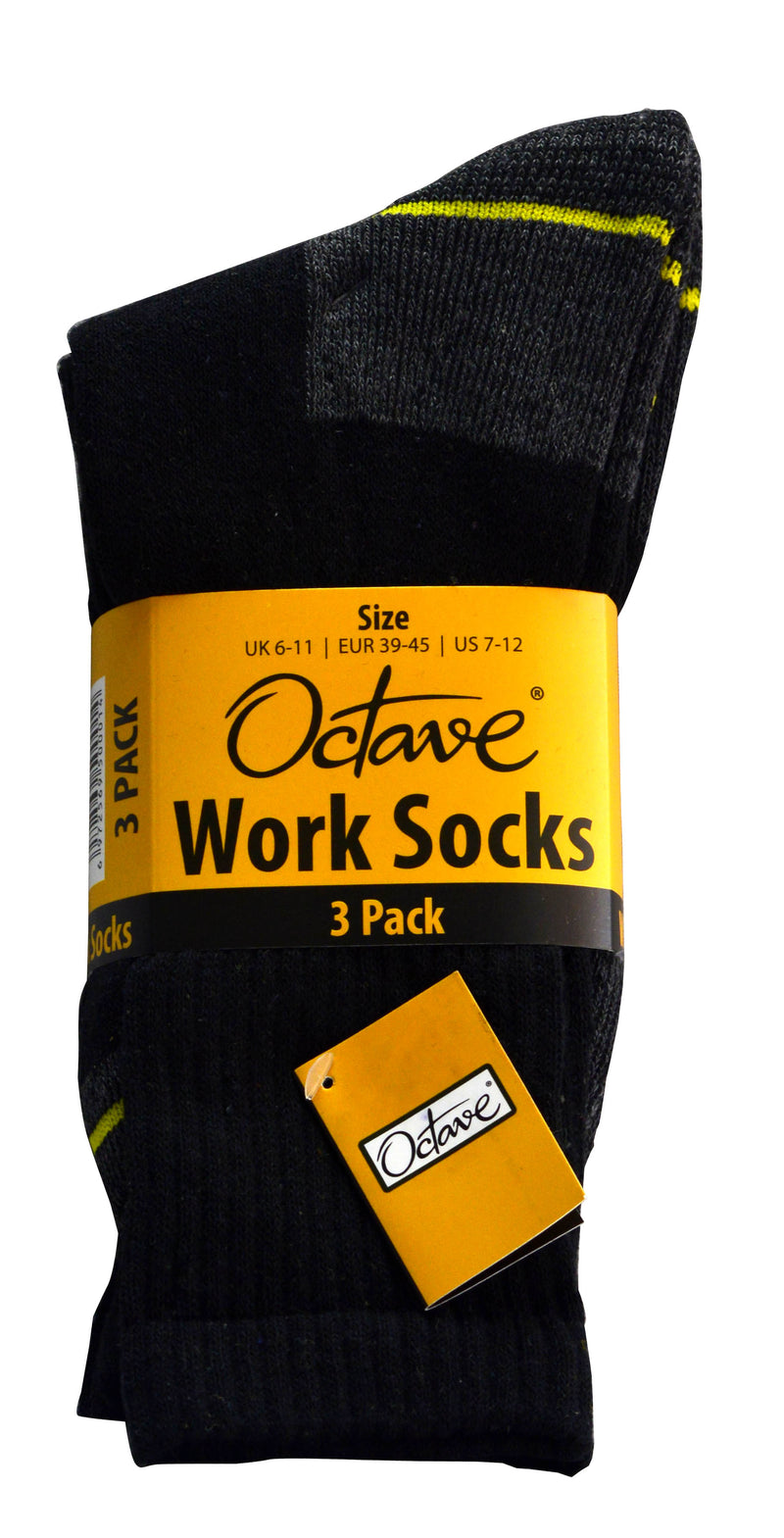 Work Wear Socks - Pack Of 3