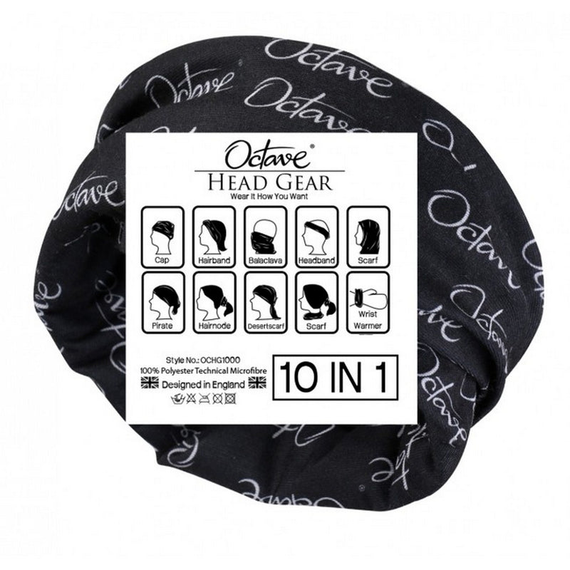 OCTAVE Adults Unisex Multi-functional Tubular Head Gear