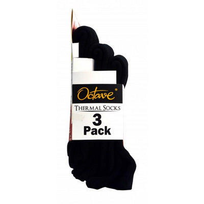 OCTAVE Mens Thermal Socks - 1.2 TOG - Pack of 3