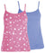 OCTAVE Ladies Twin Pack Lounge Vest Ideal Lougewear Nightwear Gymwear Beachwear