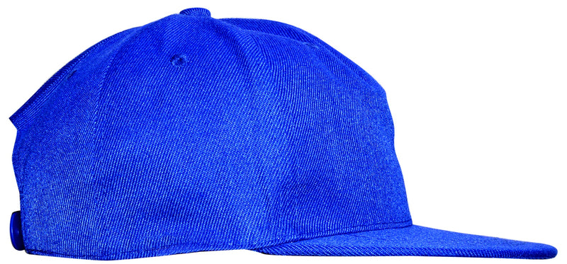 OCTAVE Unisex Baseball Cap Hat - Plastic Snap Strap Closure - Blue