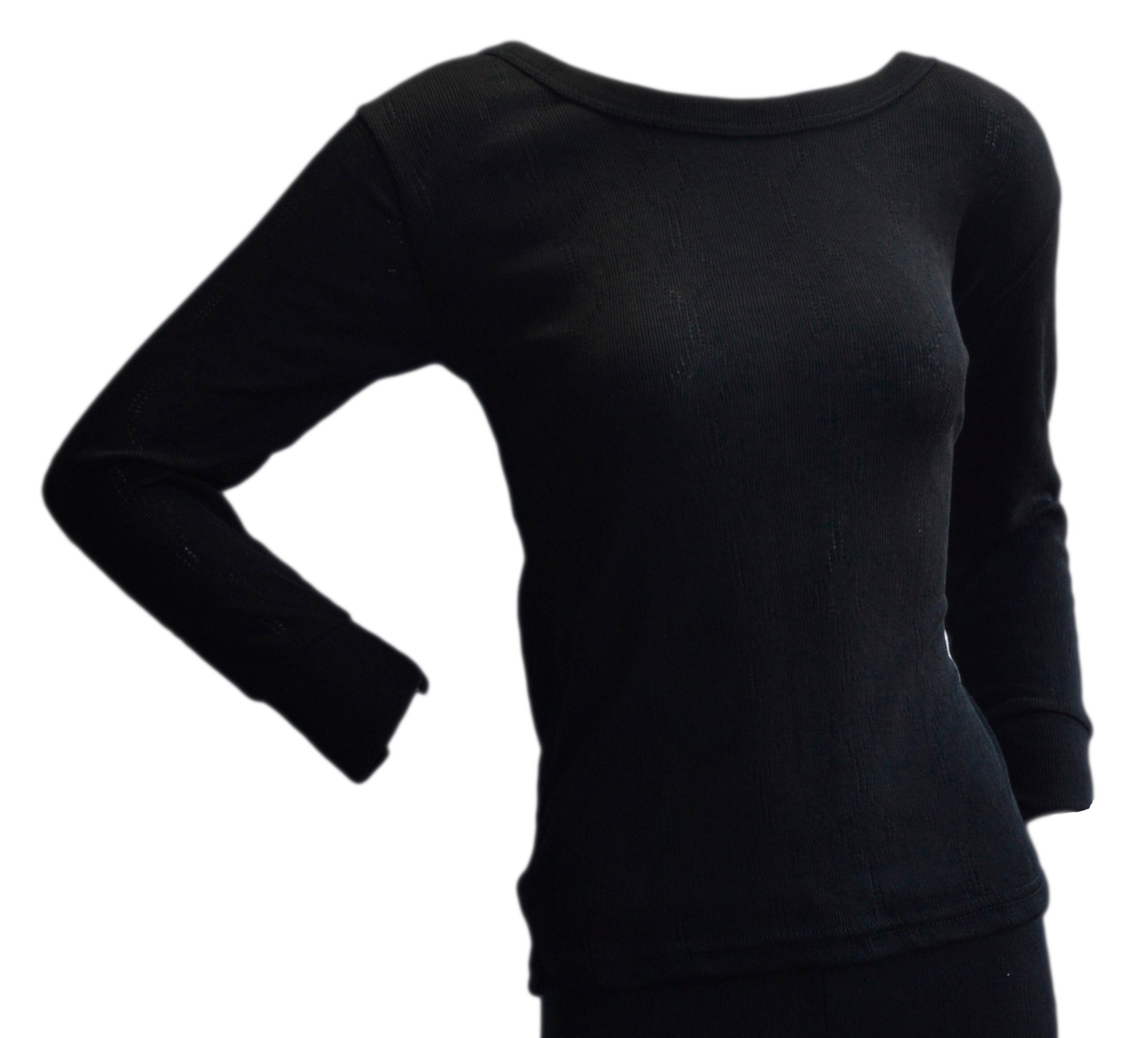 6 Pack Womens Wind Trap Thermal Underwear Long Sleeve T-Shirt/Vest/Top