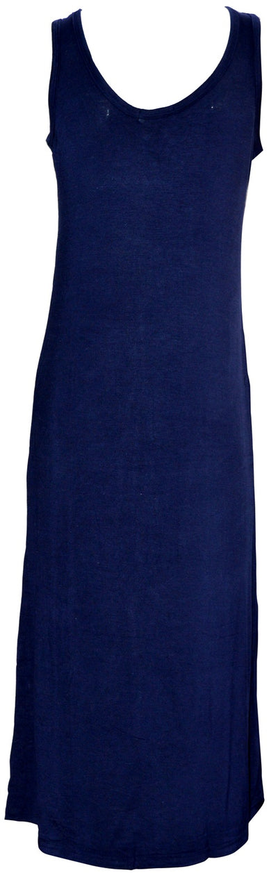 Max dress navy front