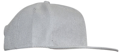 OCTAVE Unisex Baseball Cap Hat - Plastic Snap Strap Closure - Grey