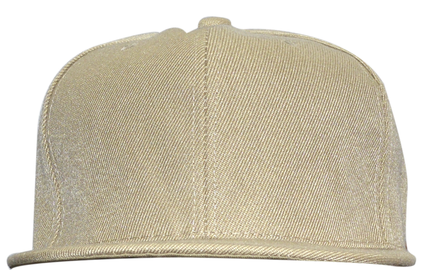 OCTAVE Unisex Baseball Cap Hat - Plastic Snap Strap Closure - Stone